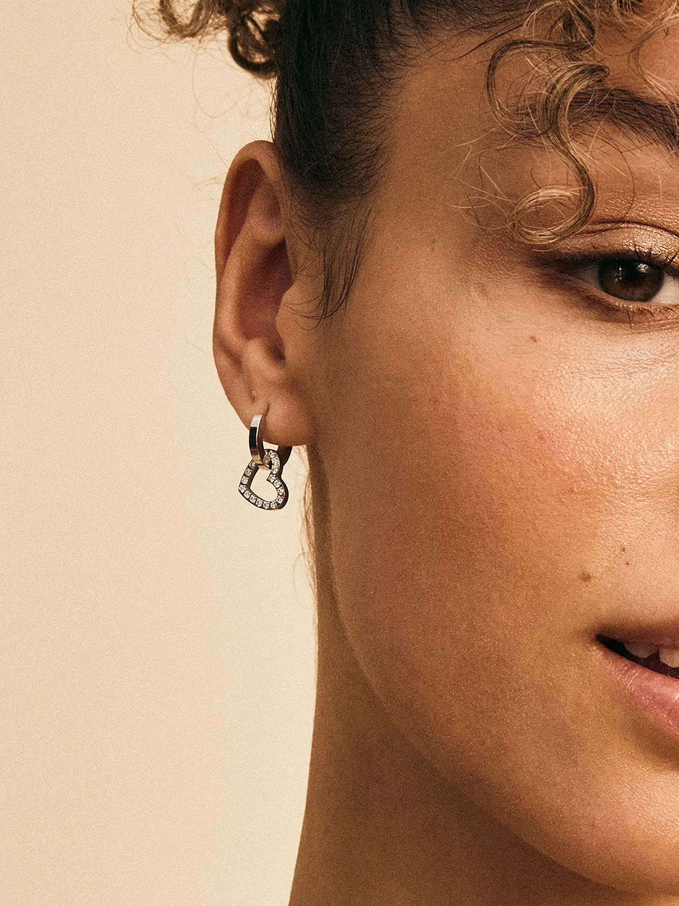 EDBLAD | Ohrringe ETERNAL HEART EARRING Steel | 